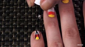 DIY Candy Corn Nail Art | ☠ Halloween Style Scene ★ Glam.com