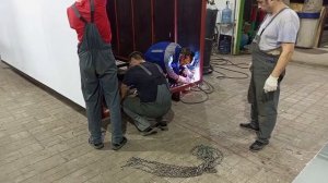 СБОРКА ПРОМТОВАРНОГО ФУРГОНА ПОД ВОСЕМЬ ПАЛЛЕТ