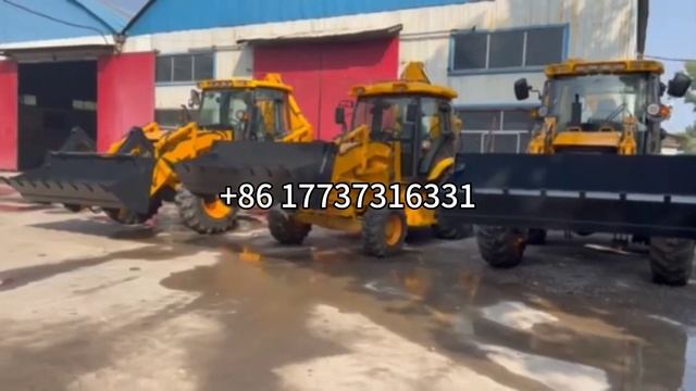 Наш китайский экскаватор погрузчик 388Н добро пожаловать на консультаций