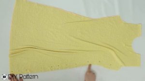 ✅In 10 Min Very Easy A-Line Dress Cutting and Sewing with Less Fabric