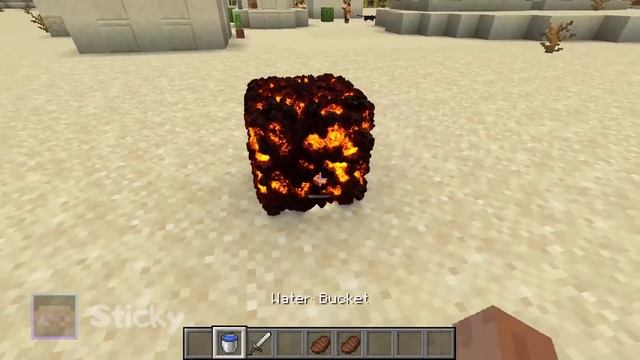 Minecraft wait what meme part 91 realistic minecraft Magma block