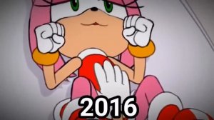 Evolution of Amy Rose