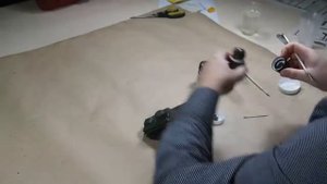 Финишная отделка моделей сухими пигментами и специализированными жидкостями камера 2