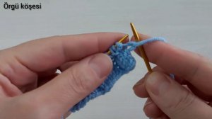 İki şiş çok beğeniceğiniz örgü model anlatımı ?crochet knitting