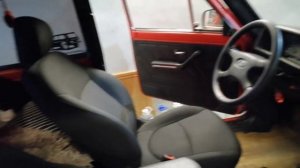 Установка сидений от Kia Rio 3 в Ниву