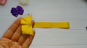 Как же Просто...Мини-бантики из репсовой ленты 2.5 см?