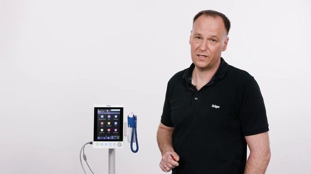 Dräger Vista 120 SpotCheck - Menü смотреть онлайн