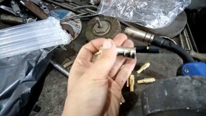 Набор наконечников на сварочный полуавтомат с Aliexpress. Посылка из Китая.