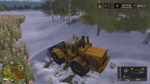 ПРОБИВАЮ ДОРОГУ В ДЕРЕВНЮ ПОСЛЕ СНЕГОПАДА! ТРАКТОР КИРОВЕЦ! FARMING SIMULATOR 17