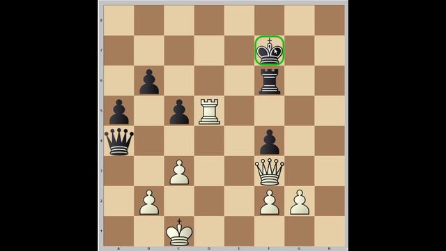 Ферзь с ладьей душат короля в центре смотреть онлайн