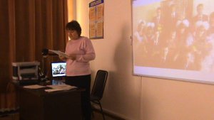 Мероприятие с выпускниками. Фрагмент.