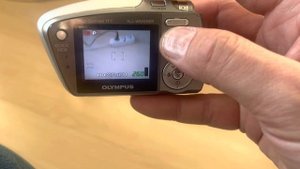 Olympus Mju-mini Digital silver compact camera cute design