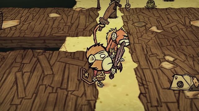Остров обезьян в Don`t Starve Together!