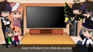 The Aftons and Emilys React To MLB And MHA || Izuku&Marinette Afton; Katsuki&Kyoka Emily