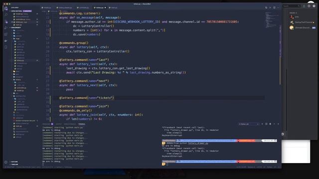 ULTIMATE DISCORD BOT - Episode 36 - fetching data from mongo and invoke commands from within our bo
