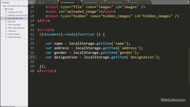 How to Update or Edit Data using Dialogify with PHP Ajax смотреть онлайн