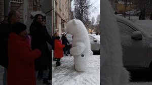 Аэромедведь, надувной мишка, поздравление, мишка из тик тока