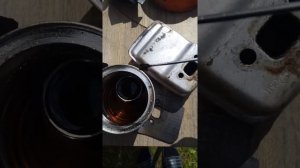 Раскоксовка поршня газонокосилки! Димексид!