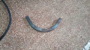 Усиление нижней части кожуха цепи на мотобуксировщике Тофалар 500. 31.12.2022г.