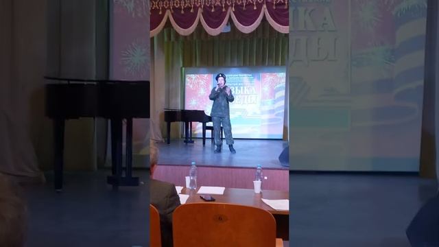 Конкурс Музыка Победы, поет Стелла Сергиенко, ученица Андрея. смотреть онлайн