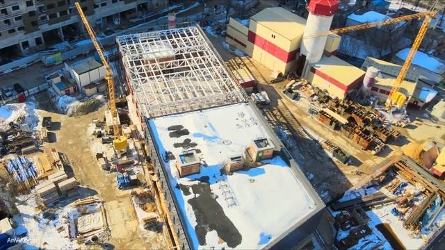 Марьина Роща МЦД и БКЛ март 2021 год.