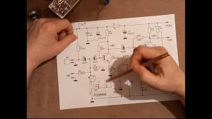 Входной усилитель цветомузыки с системой АРУ  на полевом транзисторе.