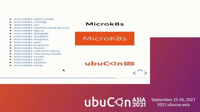 K8s - MicroK8s & K3s | UbuCon Asia 2021 смотреть онлайн