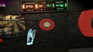 VR Darts Gameplay / HTC Vive / Single Player