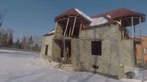 Дом развалился. Строим без проекта. Жесть.