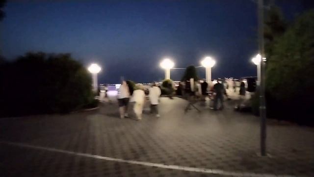 Walk through Evening Anapa part 1  Прогулка по Вечерней Анапе часть 1. (273)