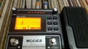 MOOER GE100 || guitar multi effects processor