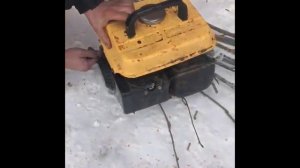 Как завести 2х тактный двигатель на морозе