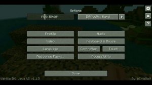 MINECRAFT JAVA UI IN MINECRAFT POCKET EDITION 1.18 || JAVA UI FOR MCPE 2022 || BROMZZI