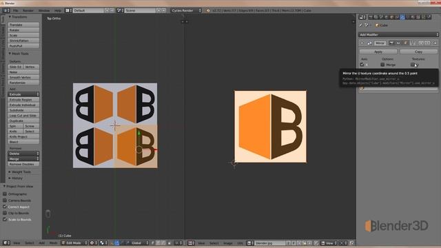 Модификатор Mirror смотреть онлайн