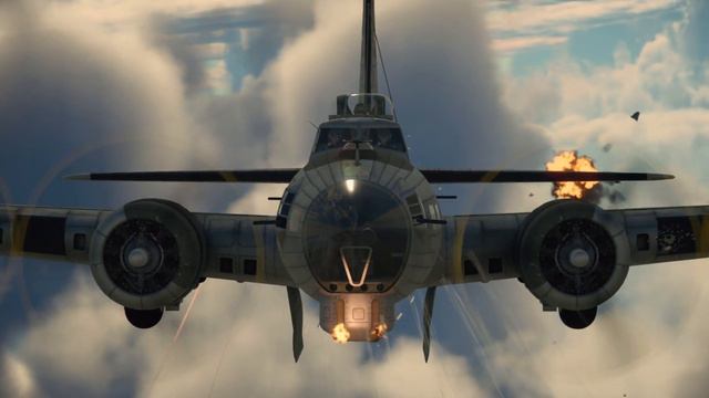 Mitsubishi A6M5 Reisen VS В-17G-60-VE "Flyin Fortress" 4k Edition Cinematic Movie смотреть онлайн