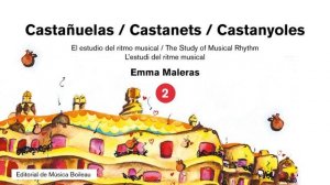 15 - Libro / Book 2 - Castañuelas / Castanyoles / Castanets / Kastagnetten - Emma Maleras