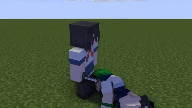 yandere simulator kill minecraft animation