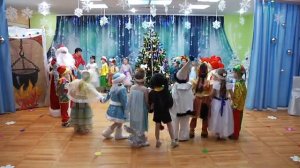 Утренник на новый год "Буратино"