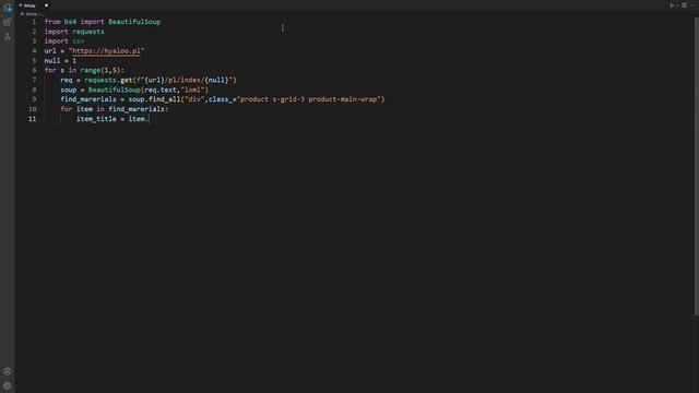 Website parsing in python and exporting to excel(Парсинг сайта на python и выгрузка в Excel)