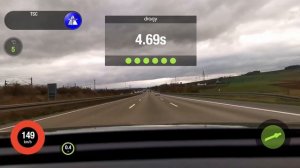 Kia Stinger GT Dragy acceleration 0-100/100-200 km/h - data review