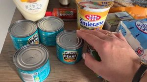 Англия/Большая закупка продуктов в Англии/Что мы едим?