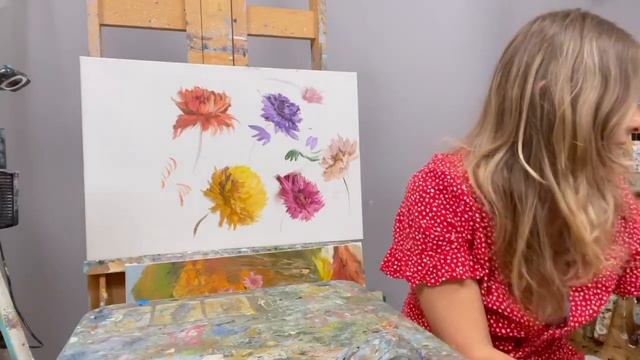 Видео-анонс курса «Осенние цветы». Старт 20 сентября. смотреть онлайн