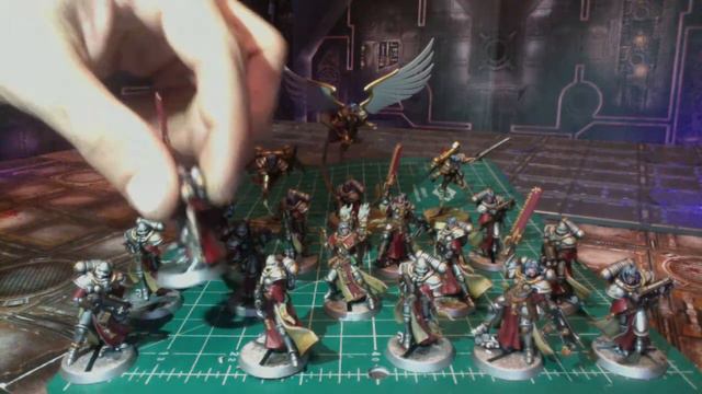 WHMS Warhammer 40k PT3 Sisters of Battle Battalion Army Vacation challenge Celestine finish strong смотреть онлайн