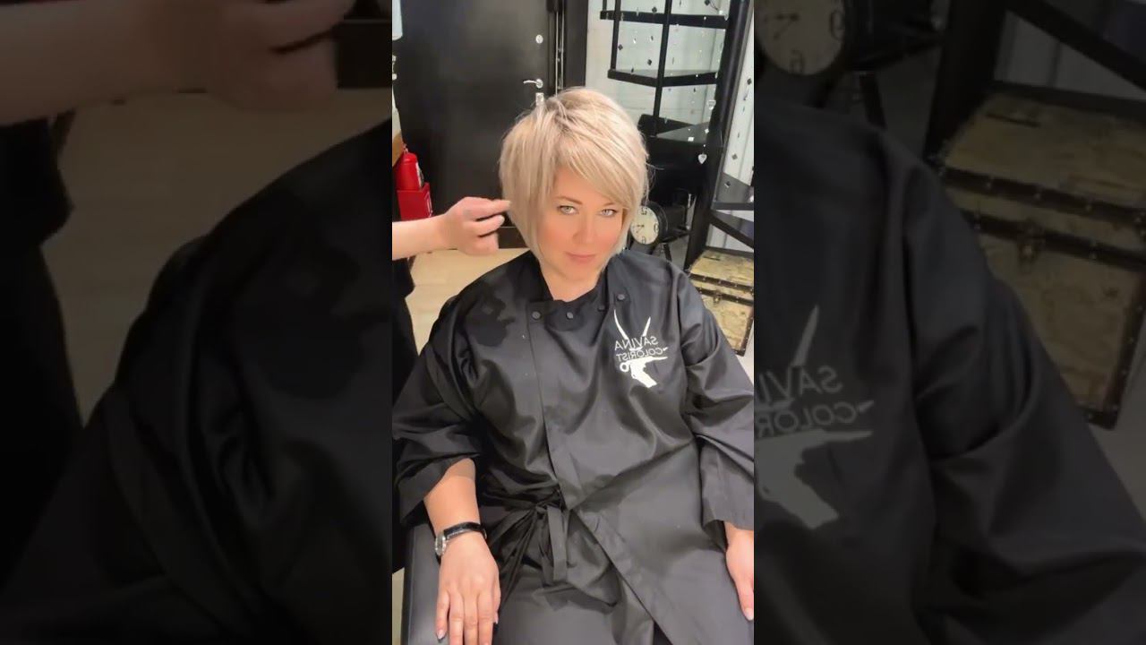 Стрижка Круглый Каскад 2024/Haircut Round Cascade 2024 #модаикрасота #круглыйкаскад