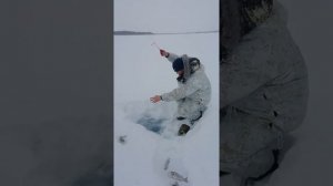 Зимняя рыбалка, снегоход Викинг Стелс 600, палатка снегирь, путешествия,