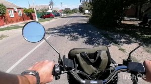 Из станицы в город на электровелосипеде.