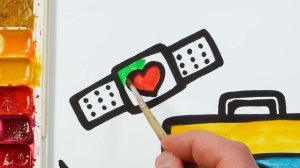 Рисуем и раскашиваем набор врача\\ Рисование для девочек! Давайте рисовать вместе!