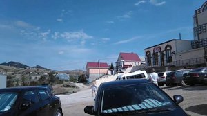 Гостиница Отуз по дороге в Судак. Крым