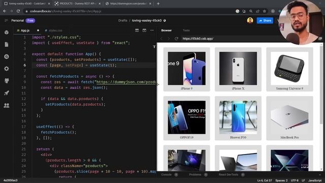 React JS Interview Questions ( Pagination ) - Frontend Machine Coding Interview Experience