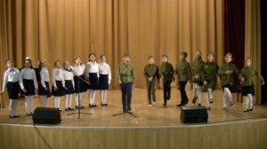 Хор начальной школы   Не плачь, девчонка ГБОУ Школа №37